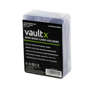 Vault X - Semi-Rigid Card Holders - paczka 50 sztuk