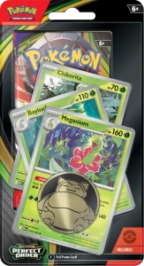 Pokémon TCG: Mega Evolution - Perfect Order - Premium Checklane Blister - Meganium/Bayleef/Chikorita