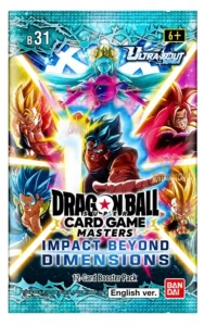 Dragon Ball Masters: Impact Beyond Dimensions [B31] – Booster