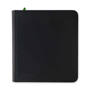  Vault X - 12-Pocket Exo-Tec® Zip Binder - Signature Black XL