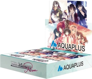 JPN - Weiss Schwarz Rose Aquaplus - booster display