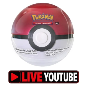 LIVE YOUTUBE -  Poke Ball Tin (2025) 