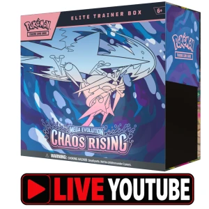 LIVE YOUTUBE - Chaos Rising - Elite Trainer Box