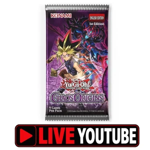 LIVE YOUTUBE - Yu-Gi-Oh! – Chaos Origins – Booster