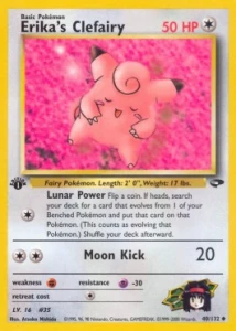 Erika's Clefairy (GC 40) 1st