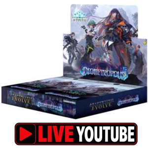 LIVE YOUTUBE : Shadowverse: Evolve - Neometropolis - Booster Box - ENG