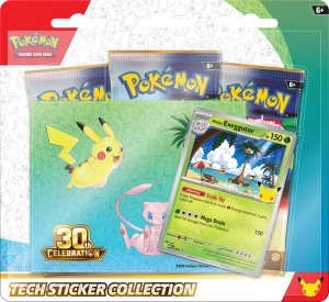 Pokemon TCG: 30th Celebration - Tech Sticker Collection - Alolan Exeggutor