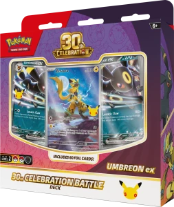 Pokémon TCG: 30th Celebration - Battle Deck - Umbreon ex