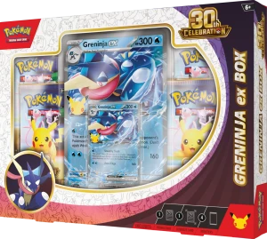 Pokémon TCG: 30th Celebration - Ex Box - Greninja ex