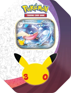 Pokémon TCG: 30th Celebration - Tin - Greninja ex