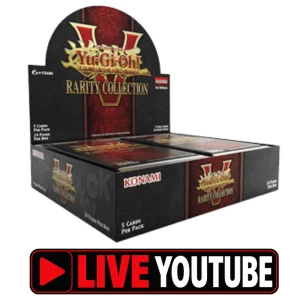 LIVE YOUTUBE - YU-GI-OH! Rarity Collection V Booster Box