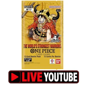 LIVE YOUTUBE - OP-17 The World's Strongest Warriors booster