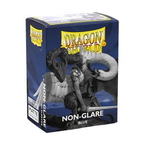 Dragon Shield Matte Standard - Non-Glare Blue (100 Sleeves)