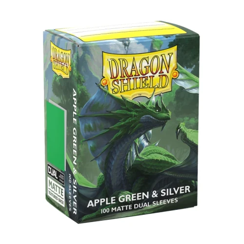 dragon-shield-standard-size-dual-matte-sleeves-100-sleeves-applegreen-silver.webp