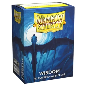 Dragon Shield - Standard Size Dual Matte Sleeves (100 Sleeves) - Wisdom