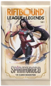 Riftbound League of Legends Spiritforged booster
