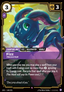 Fizz, Trickster 140/221