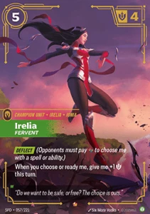 Irelia, Fervent (V.1 - Epic) 057/221