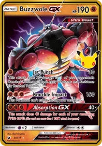 Buzzwole GX (30C CIN 57)