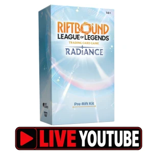 LIVE YOUTUBE - Riiftbound Pre-Rift Event Kit Radiance