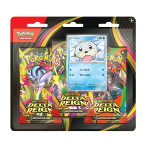 [PREORDER] Pokemon TCG: Mega Evolution - Delta Reign - 3-Pack Blister
